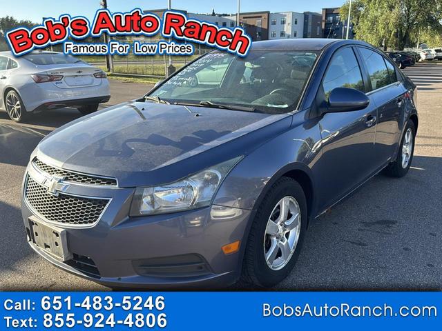 Black 2014 Chevrolet Cruze Sedan Front-Wheel Drive Automatic