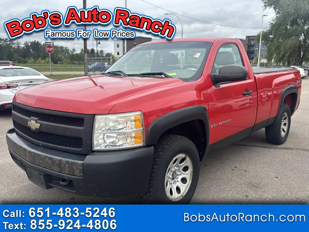 2008 Chevrolet Silverado 1500 4WD Reg Cab 133.0" Work Truck