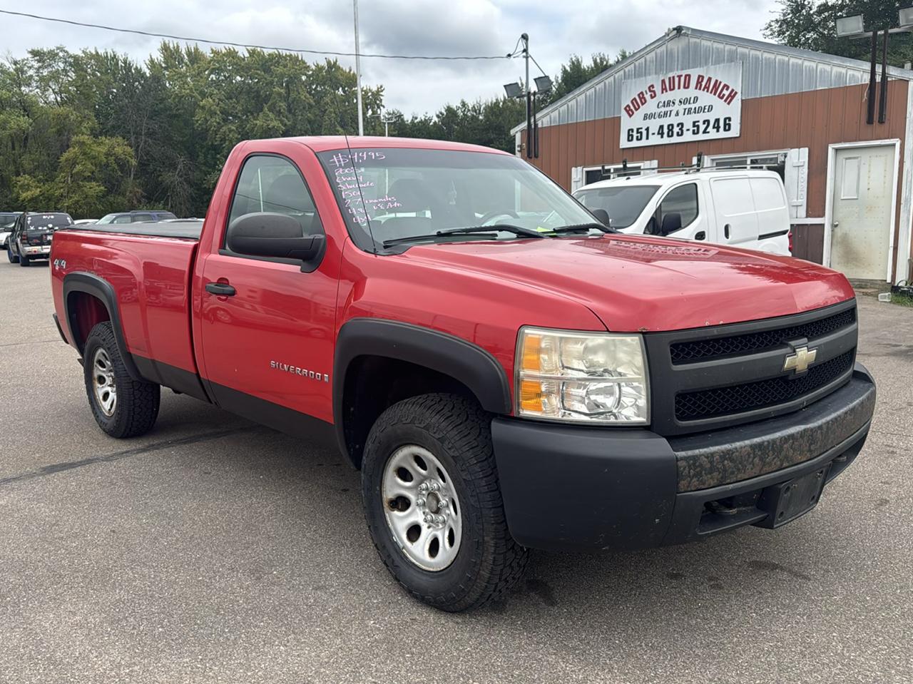 Chevrolet Silverado 1500 4WD Reg Cab 133.0" Work Truck 2008