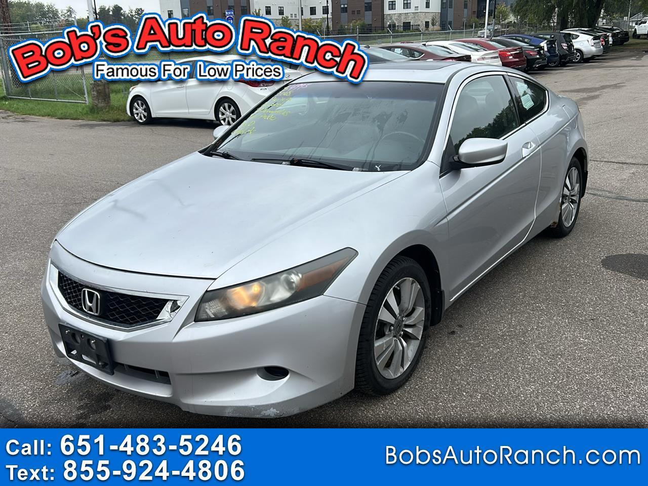 Honda Accord Cpe 2dr I4 Auto EX-L 2008