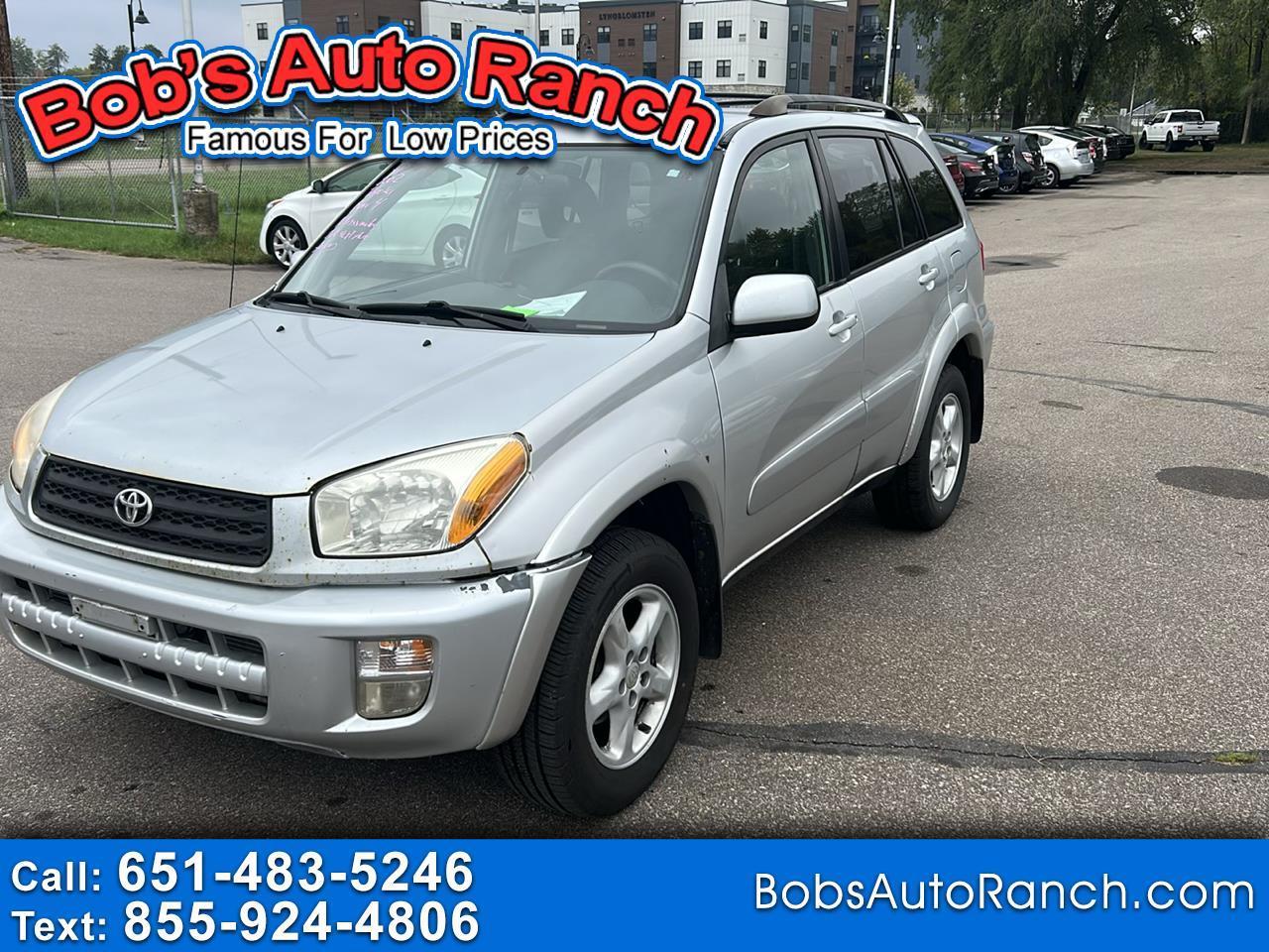 Toyota RAV4 4dr Manual 4WD (Natl) 2002