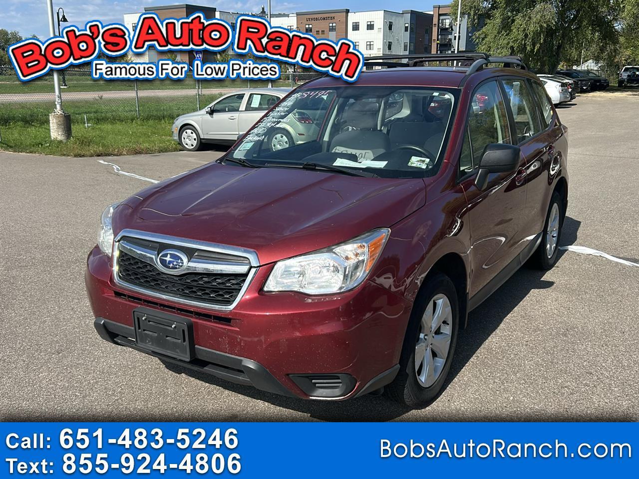 Subaru Forester 4dr CVT 2.5i PZEV 2016