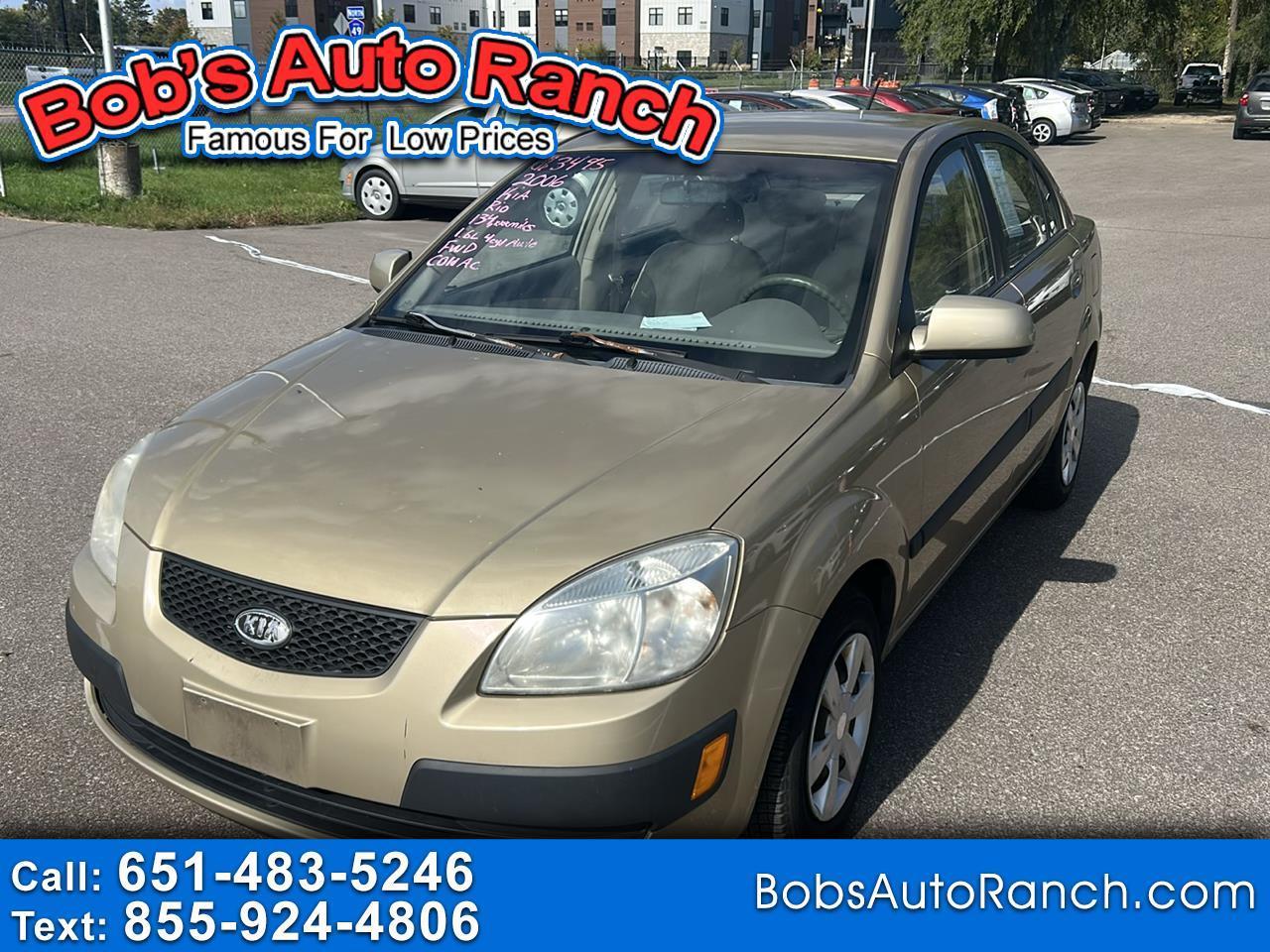 Kia Rio 4dr Sdn Manual 2006