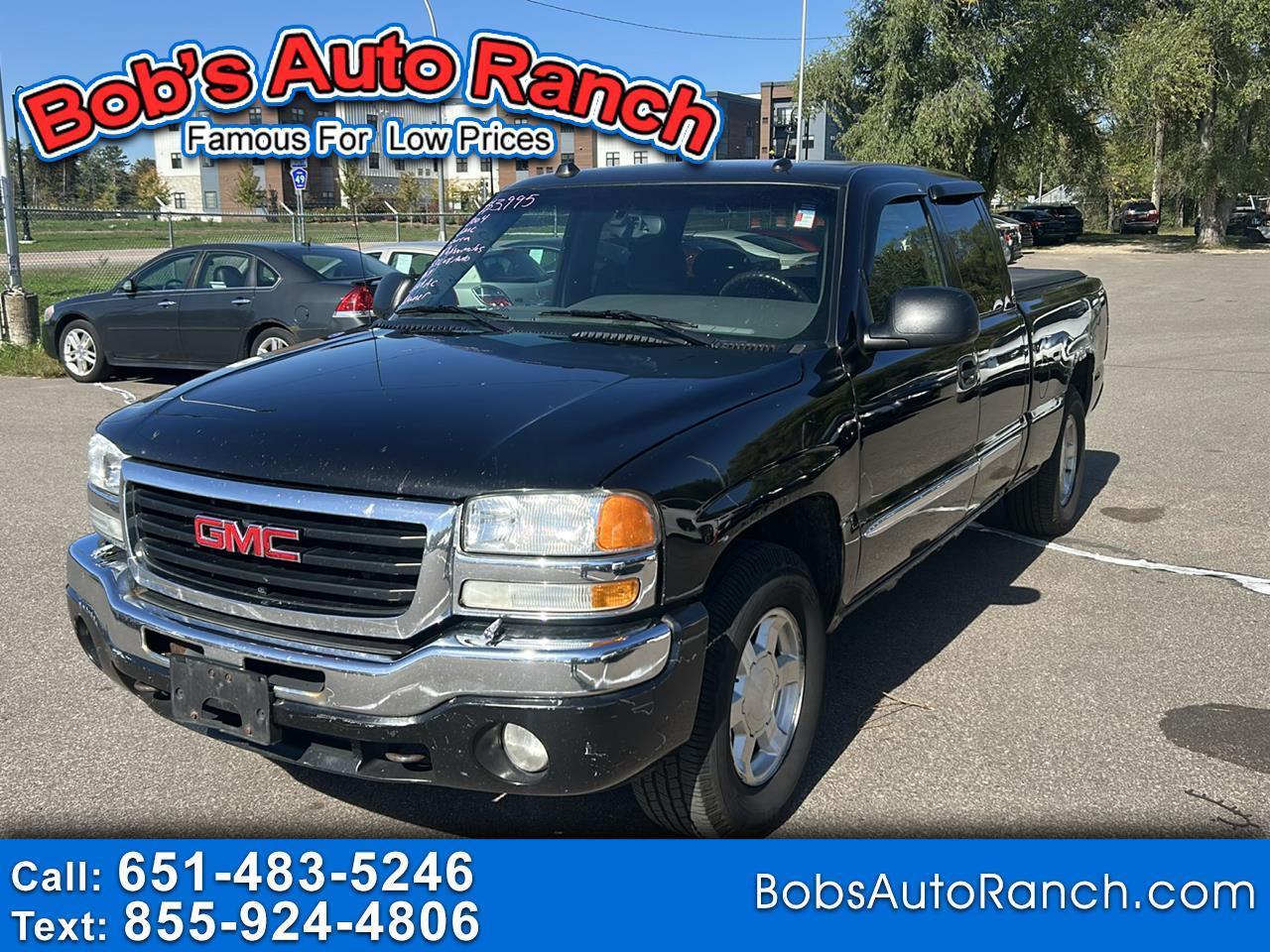 GMC Sierra 1500 Ext Cab 143.5" WB 4WD SLE 2004