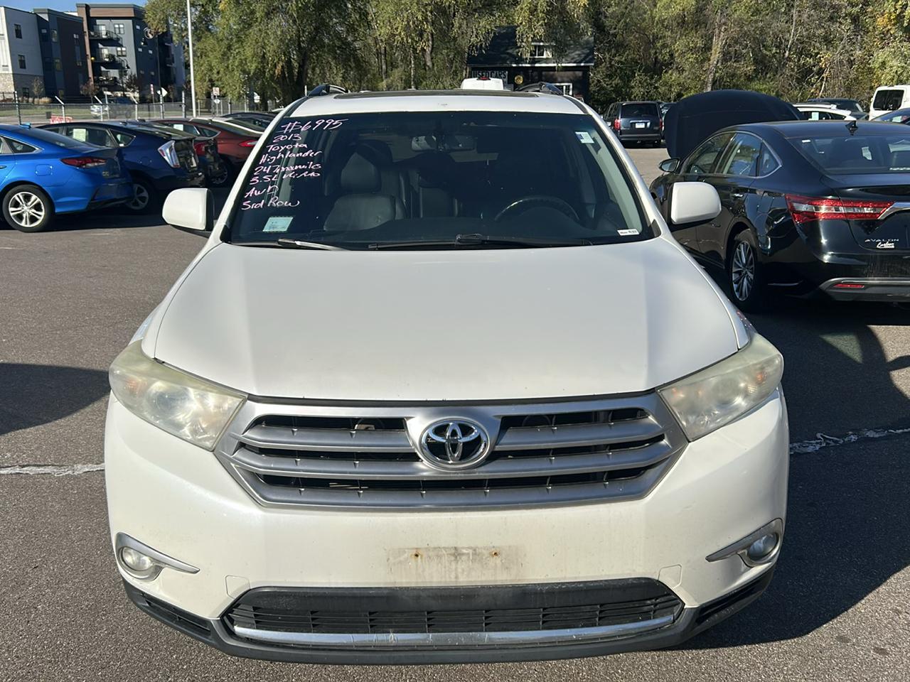 Toyota Highlander 4WD 4dr V6 (Natl) 2013