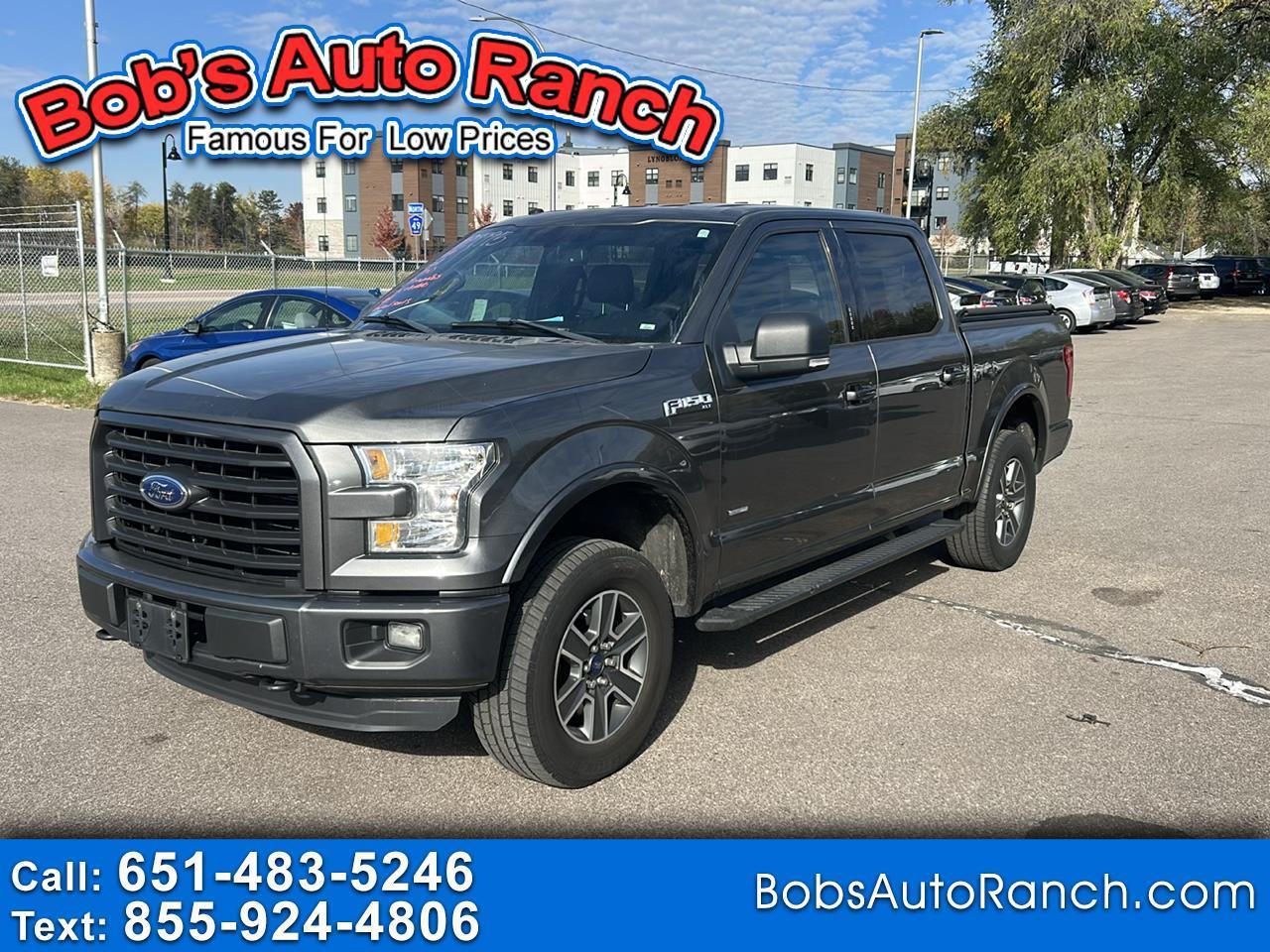 Ford F-150 4WD SuperCrew 145" Lariat 2016