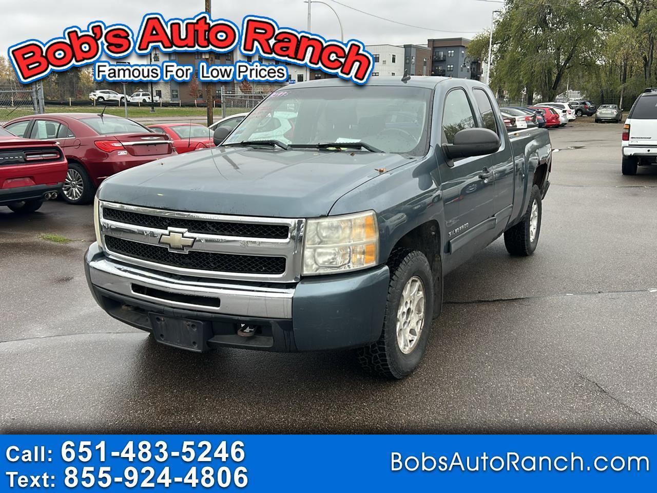 Chevrolet Silverado 1500 4WD Ext Cab 143.5" LT 2009