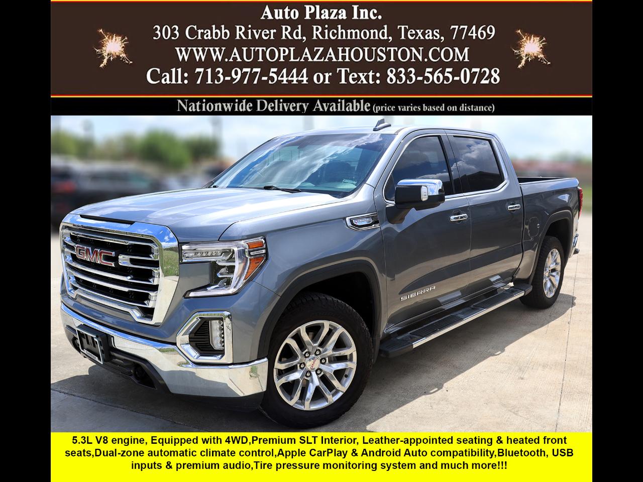 GMC Sierra 1500 SLT Crew Cab Short Box 4WD 2021