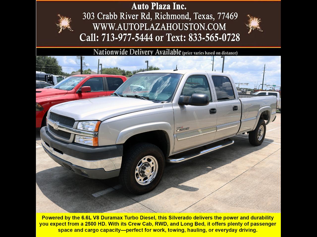 2004 Chevrolet Silverado 2500HD LT Crew Cab Long Bed 2WD