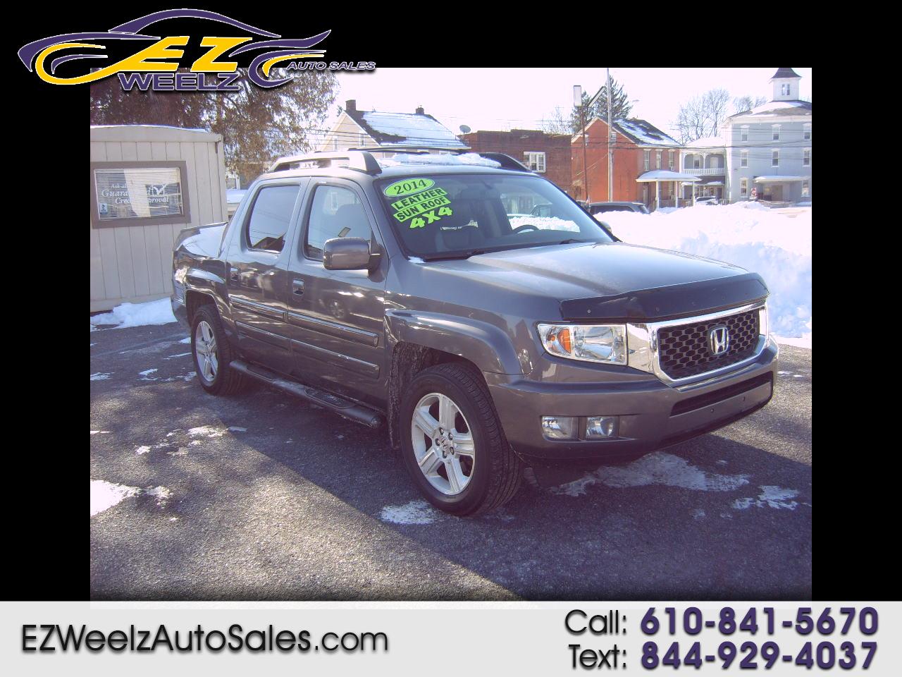 2014 Honda Ridgeline RTL w/ Leather and Navigation