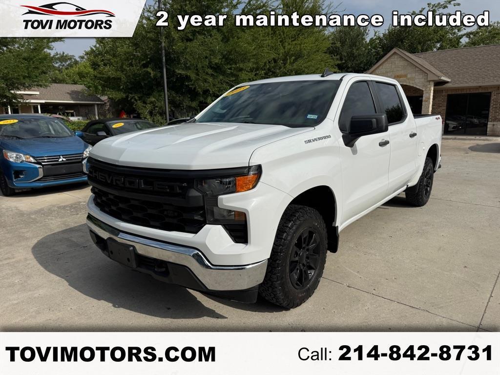 Chevrolet Silverado 1500 Work Truck Crew Cab 4WD 2023