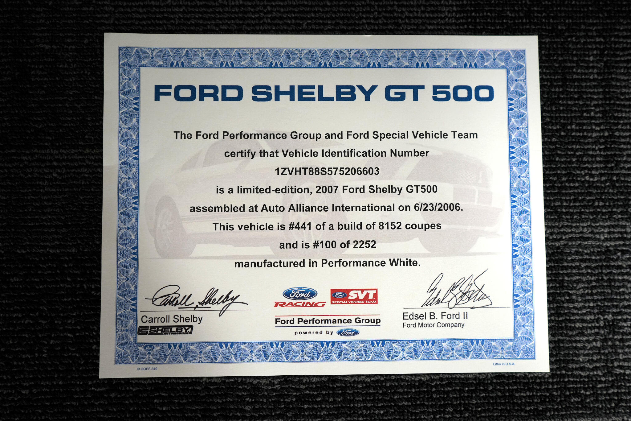 2007 Ford Shelby GT500 93