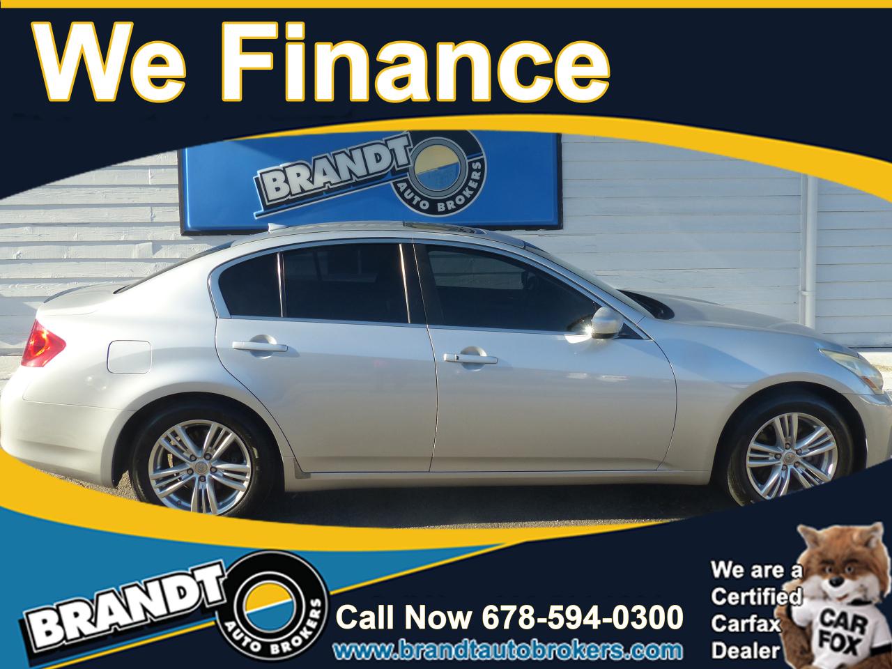 Infiniti G Sedan 37 Journey 2013
