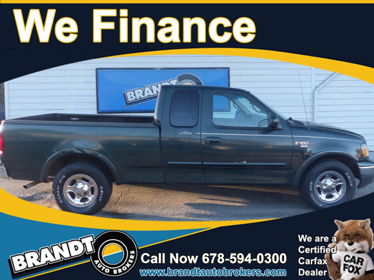Ford F-150 Lariat SuperCab Short Bed 2WD 2001