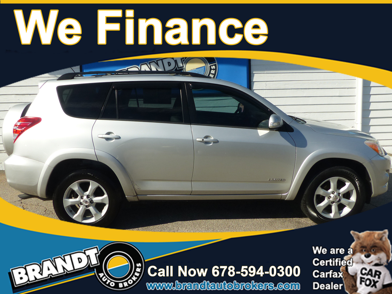 2012 Toyota RAV4 Limited I4 2WD