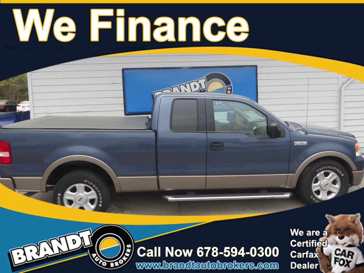 2004 Ford F-150 Lariat SuperCab 5.5-ft Box 2WD