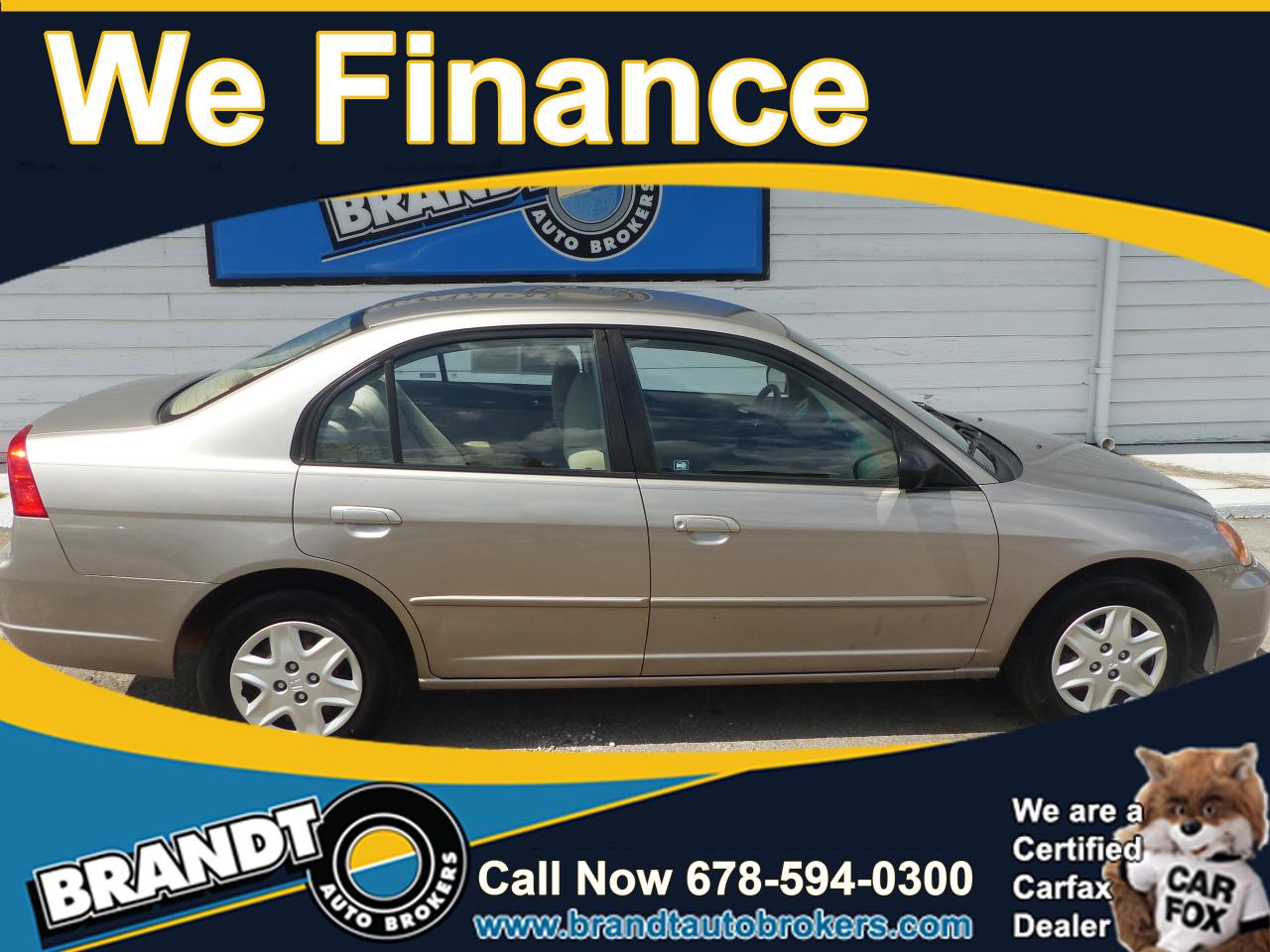 2003 Honda Civic LX Sedan 4-spd AT