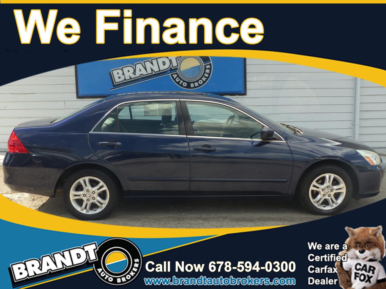 2006 Honda Accord LX SE Sedan AT
