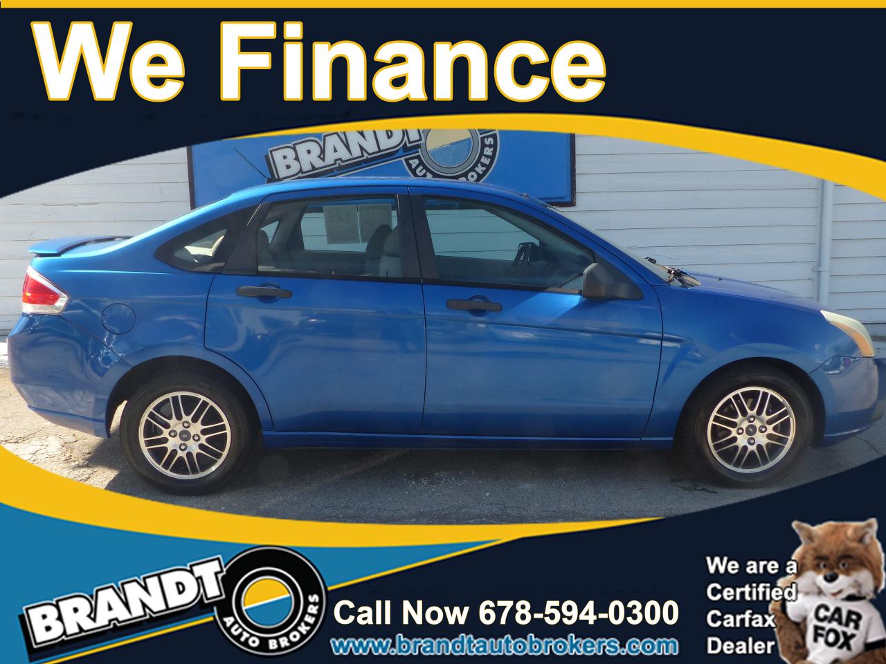 Ford Focus SE Sedan 2010