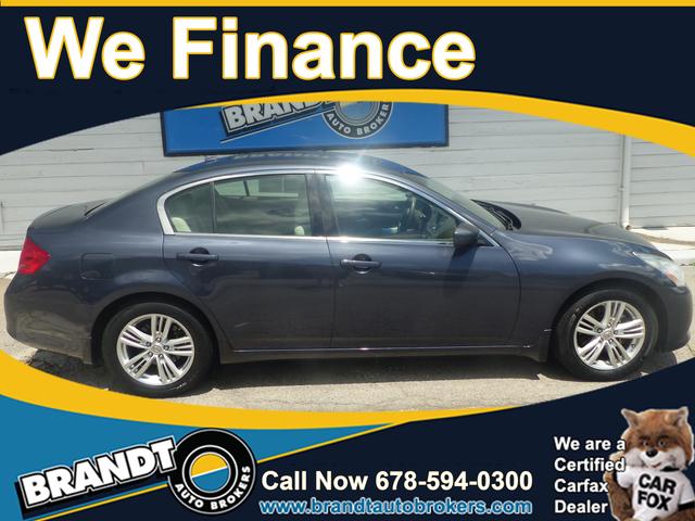 2011 INFINITI G25 RWD