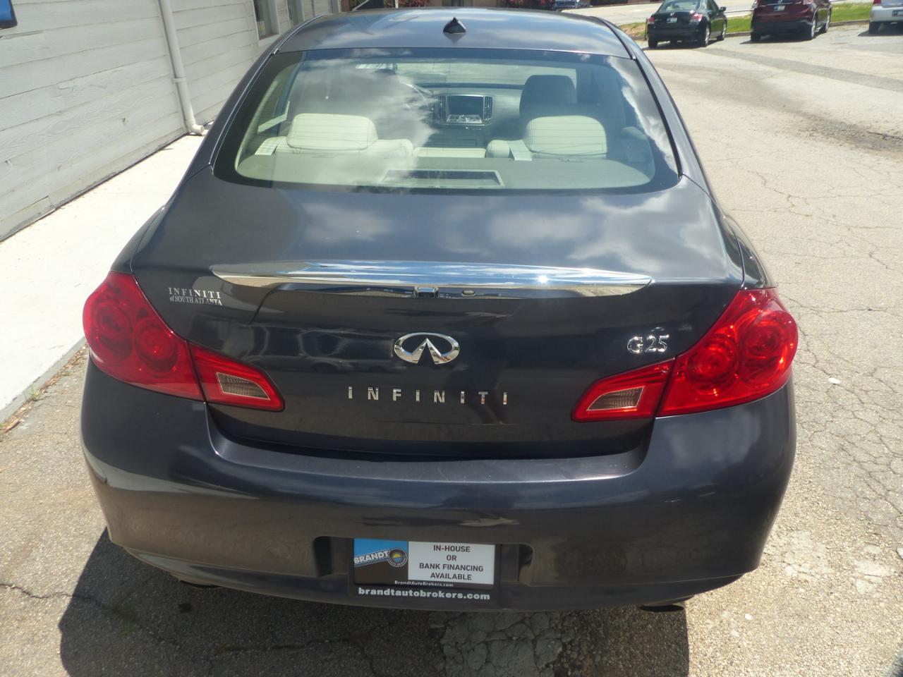 Infiniti G Sedan G25 2011
