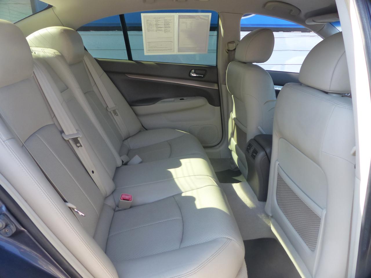 Infiniti G Sedan G37 Journey 2011