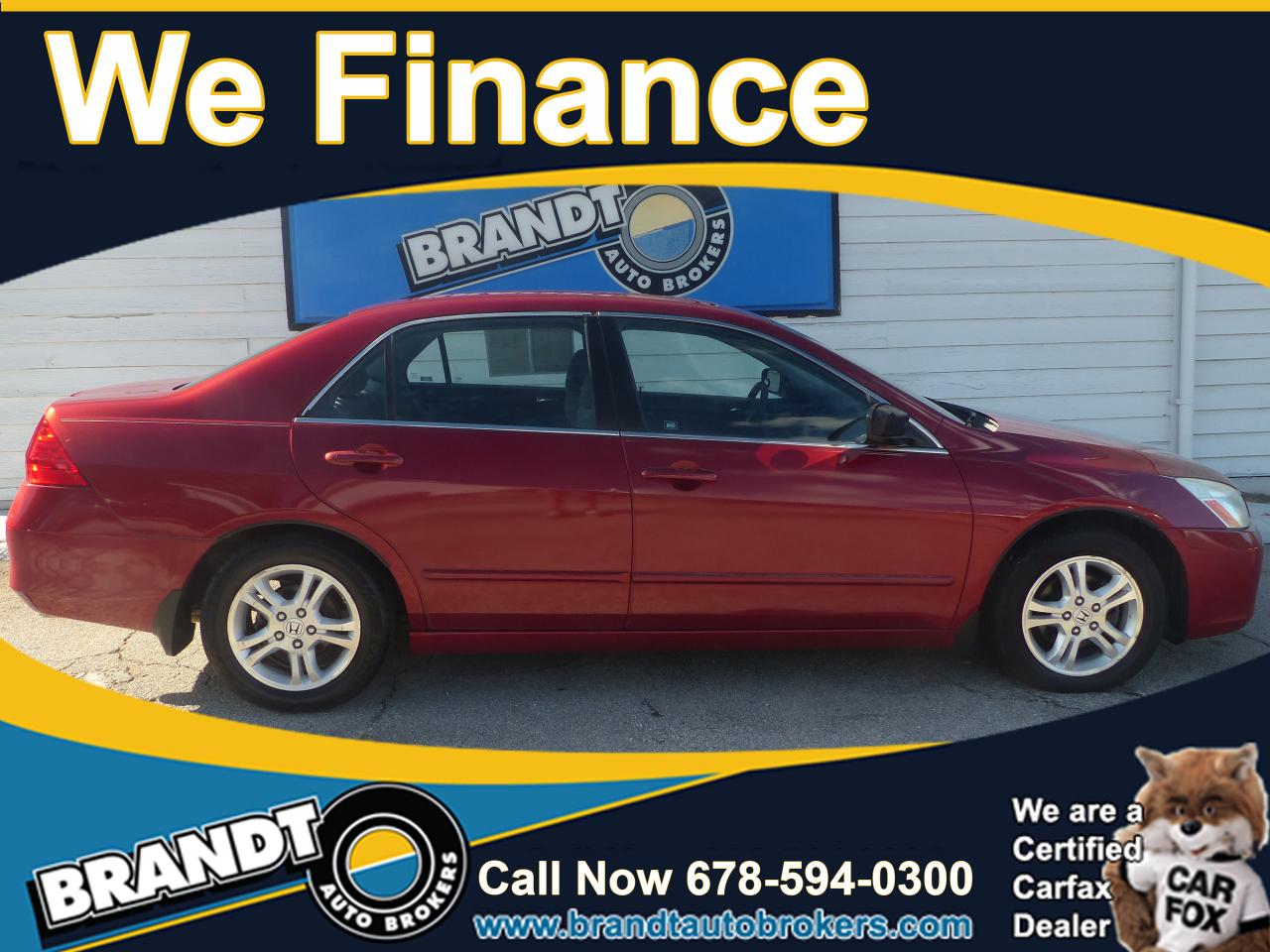 Honda Accord LX SE Sedan AT 2007