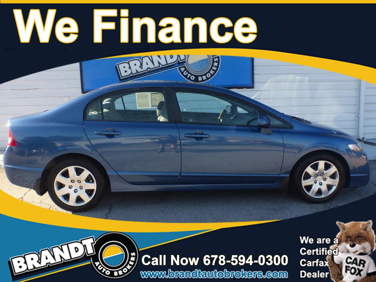 2011 Honda Civic LX Sedan 5-Speed AT