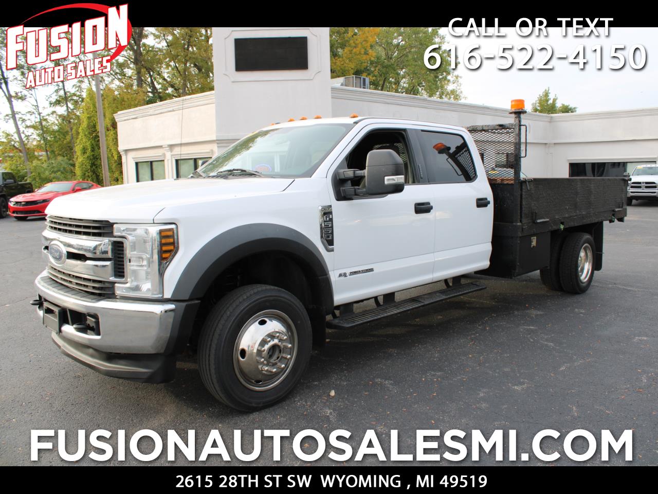 2018 Ford Super Duty F-550 DRW XLT 4WD Crew Cab 203" WB 84" CA