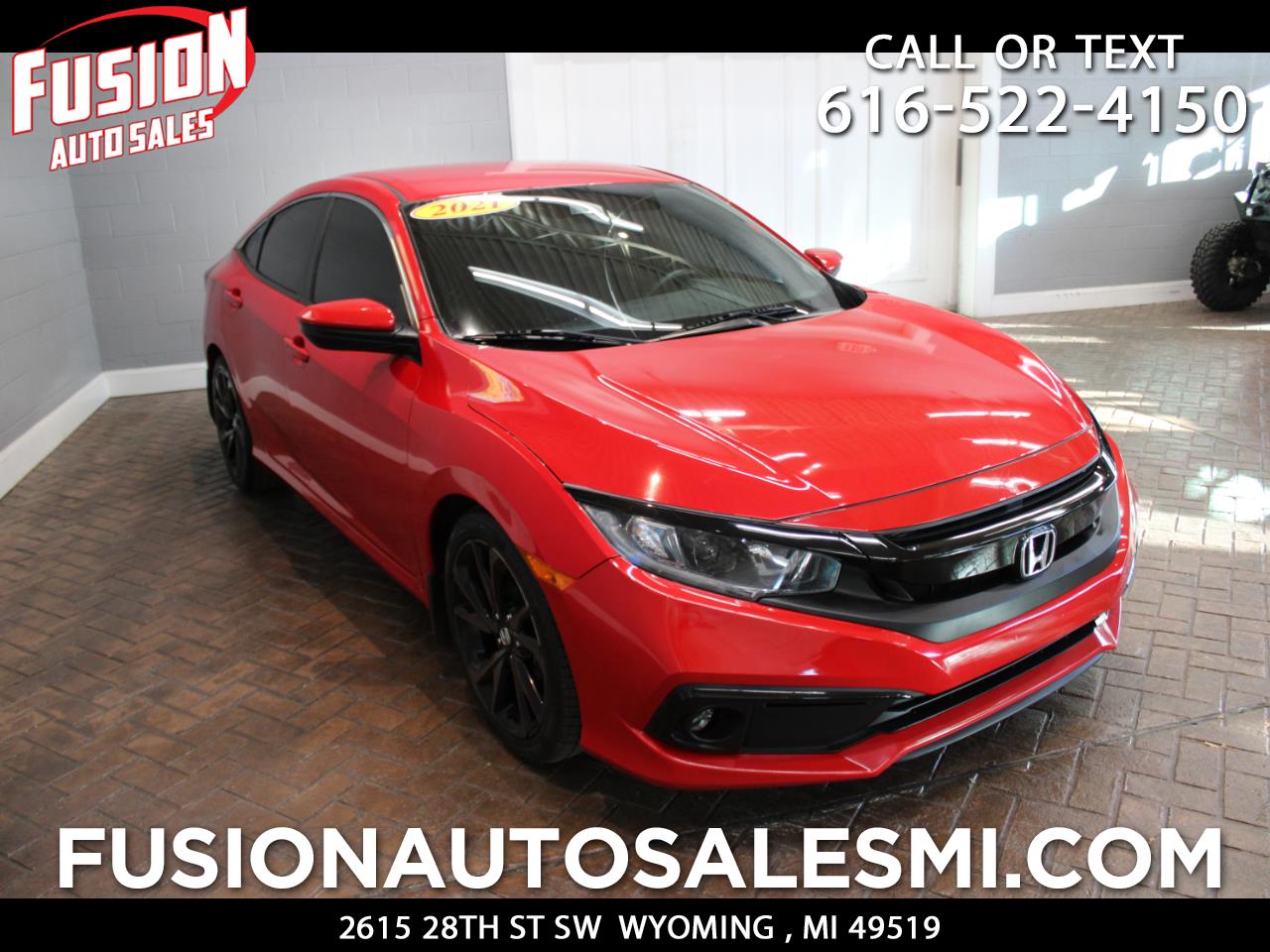 2021 Honda Civic Sedan Sport CVT