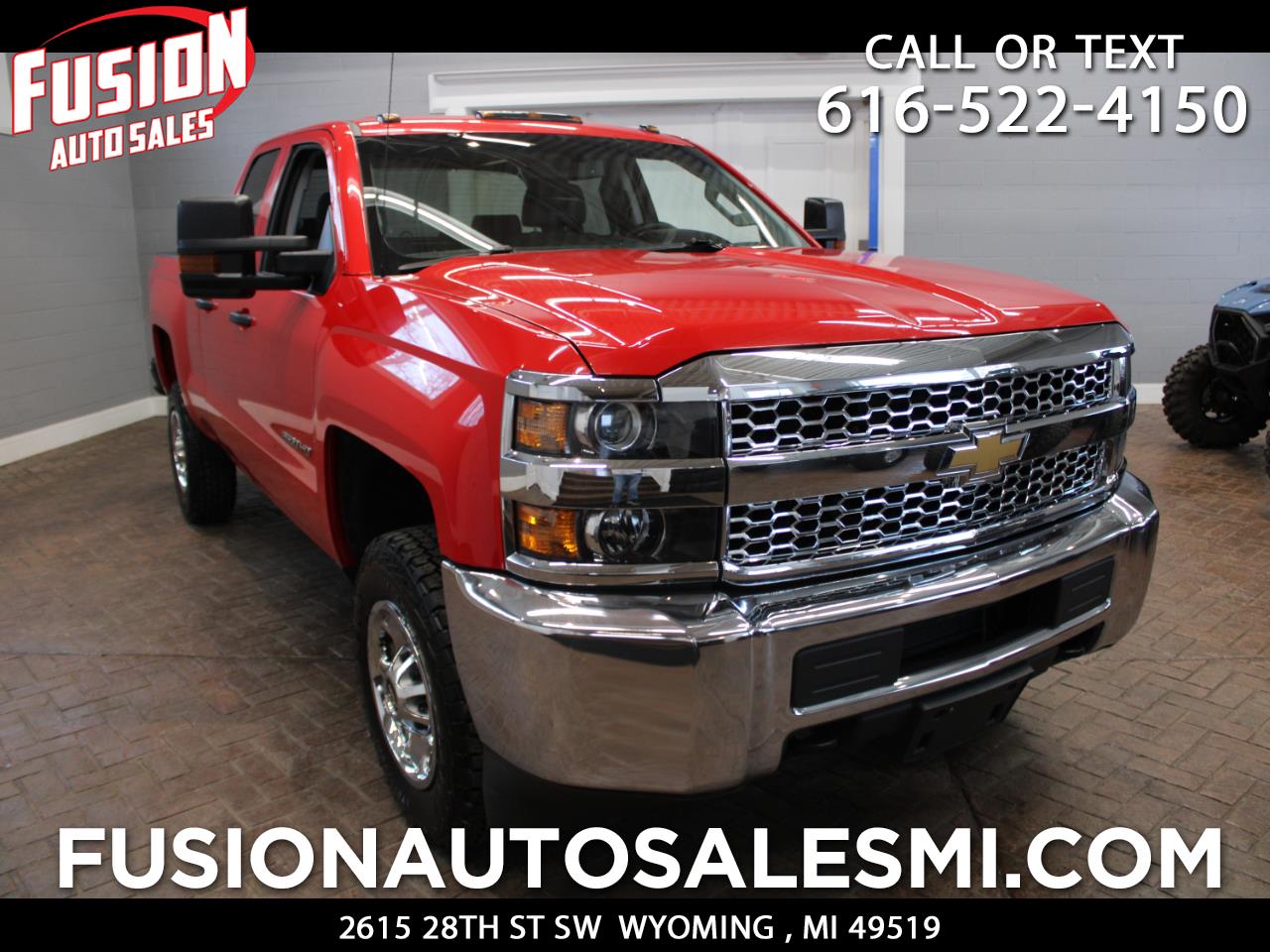 2019 Chevrolet Silverado 2500HD 4WD Double Cab 144.2" Work Truck
