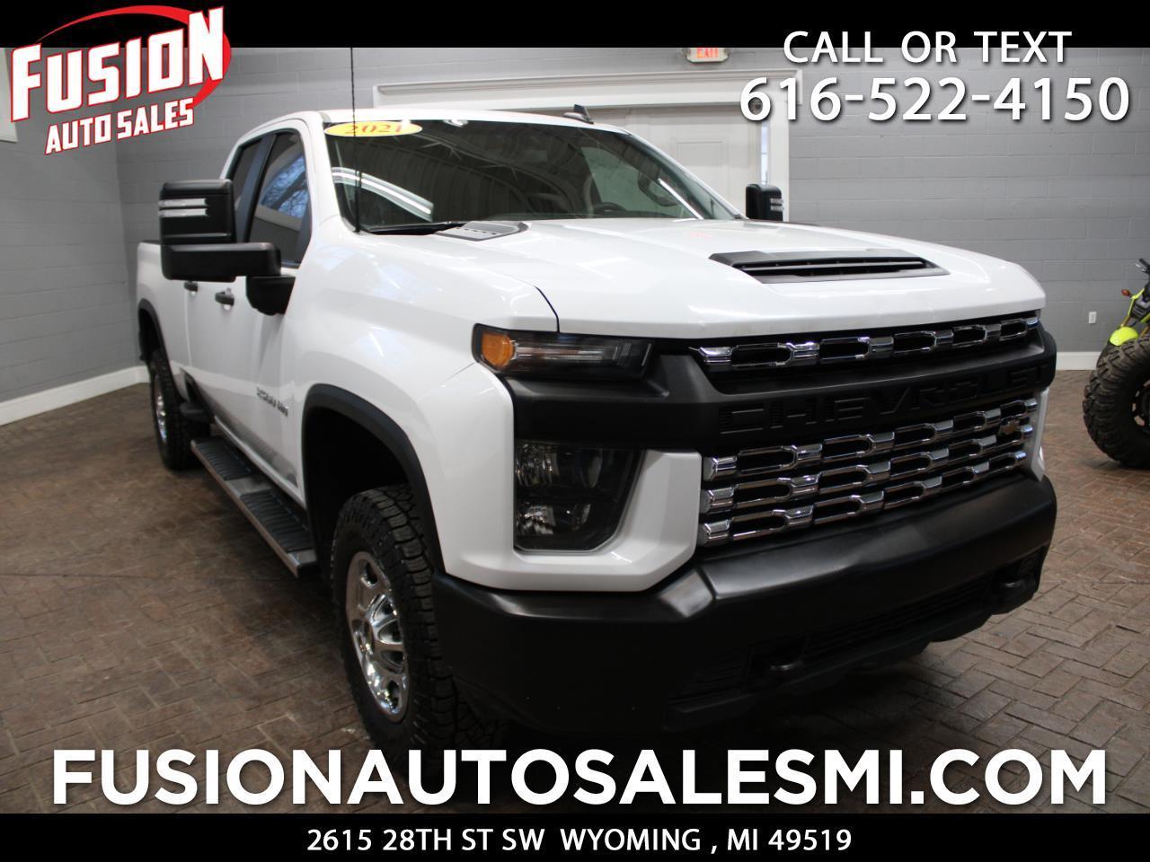 2021 Chevrolet Silverado 2500HD 4WD Double Cab 162" Work Truck