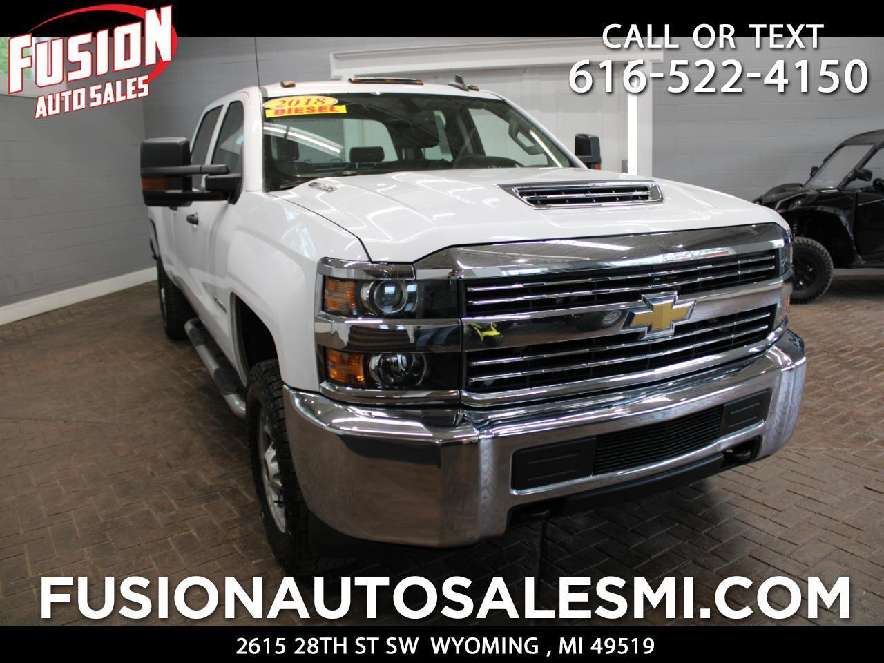 2018 Chevrolet Silverado 2500HD 4WD Crew Cab 167.7" Work Truck