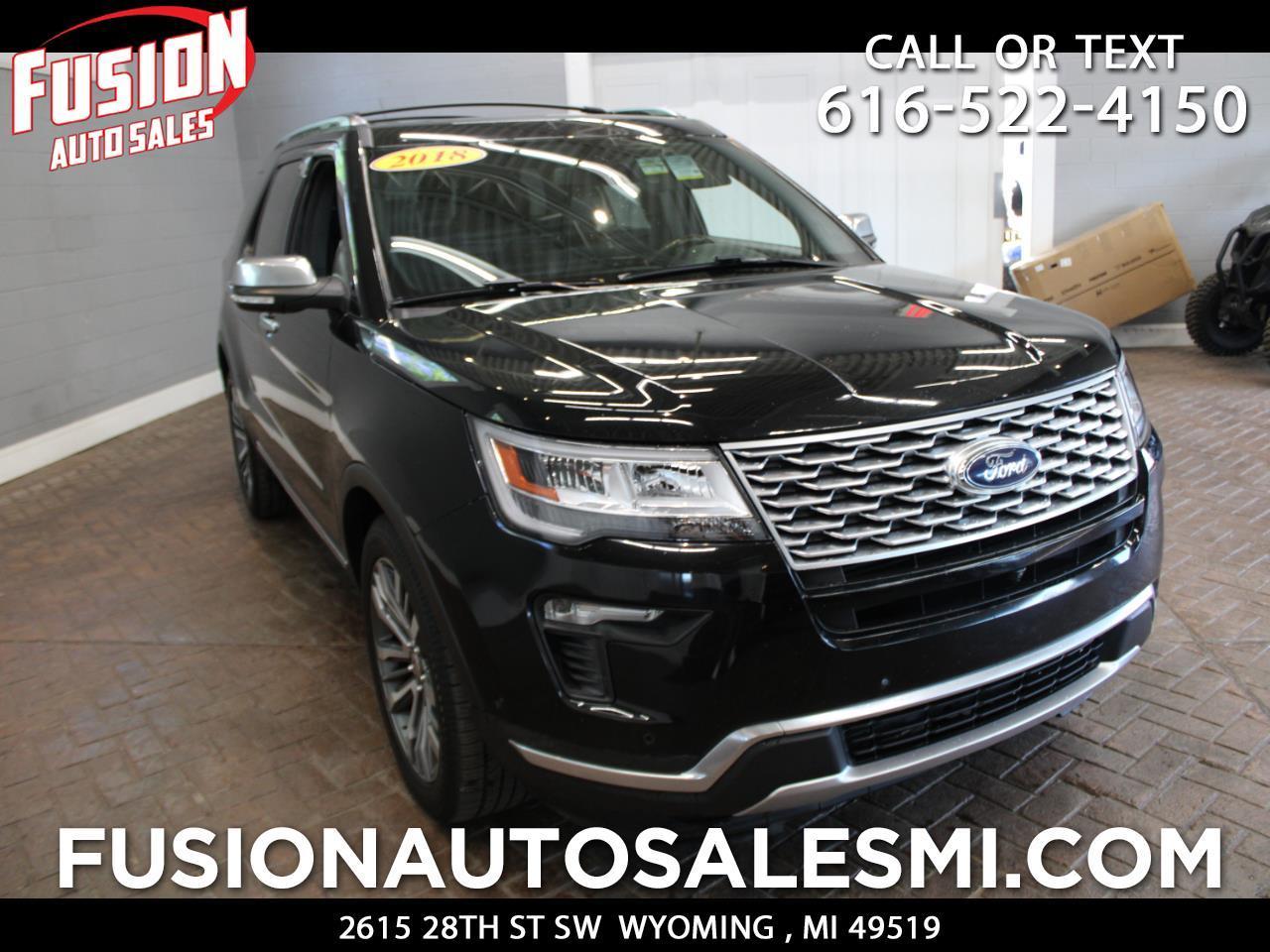 2018 Ford Explorer Platinum 4WD