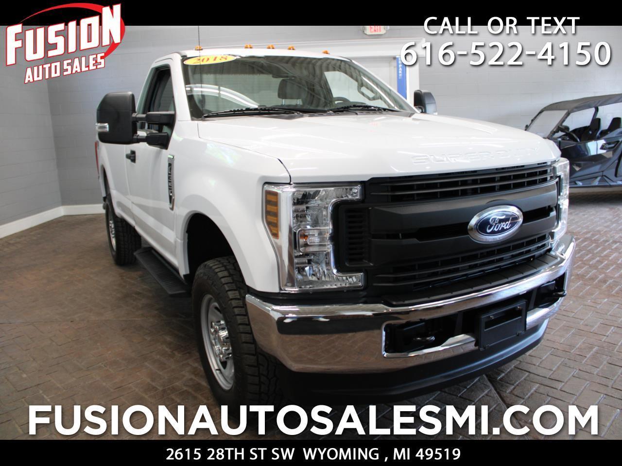 2018 Ford Super Duty F-350 SRW XL 4WD Reg Cab 8' Box