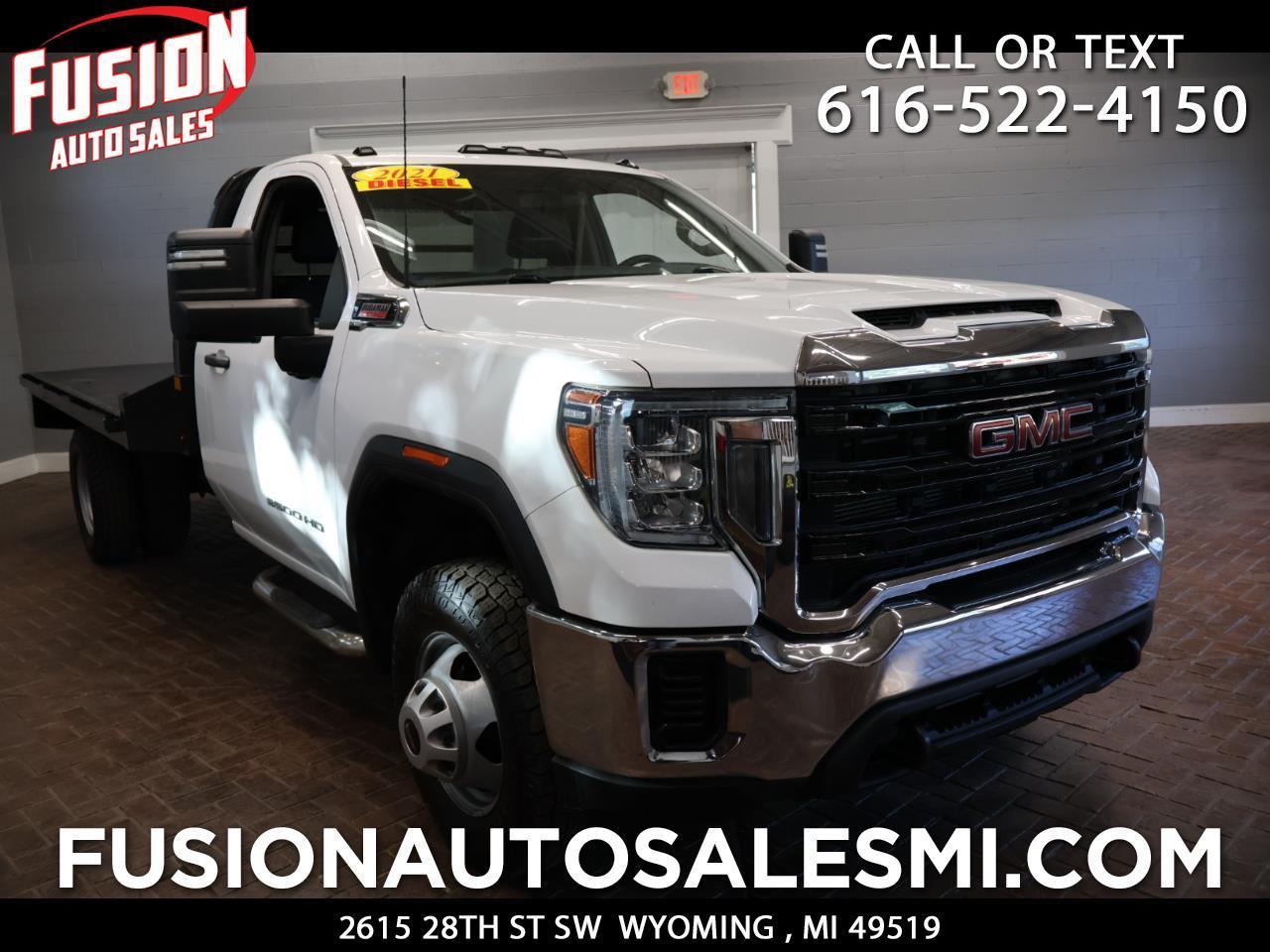 2021 GMC Sierra 3500HD CC 4WD Reg Cab 171" WB, 84.5" CA