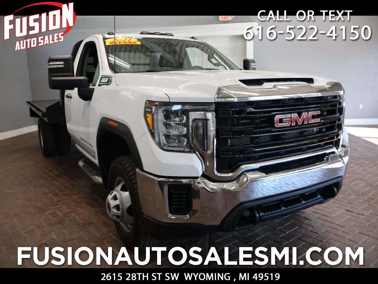 2021 GMC Sierra 3500HD CC 4WD Reg Cab 171" WB, 84.5" CA