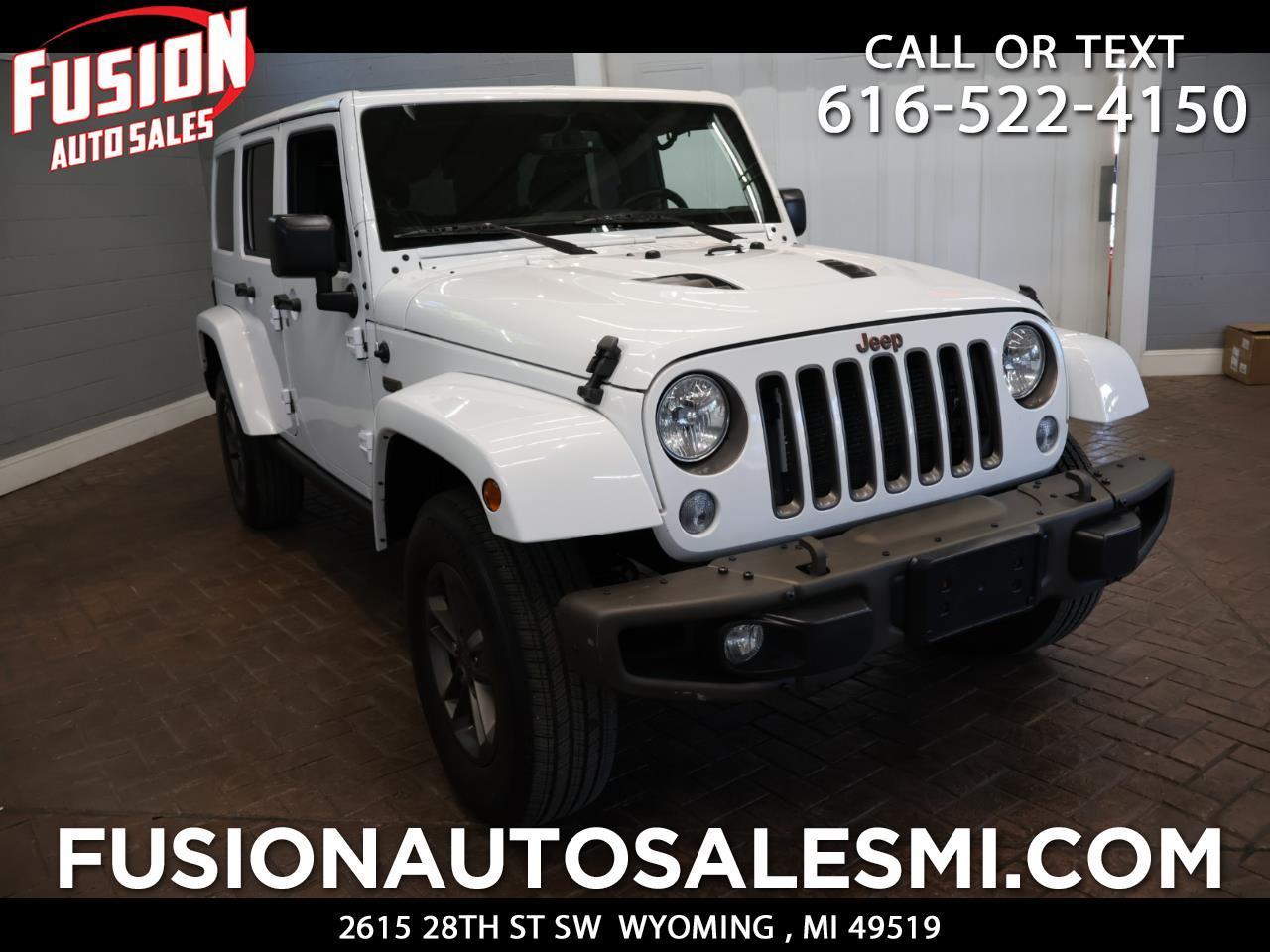 2017 Jeep Wrangler 4WD 4dr 75th Anniversary *Ltd Avail*