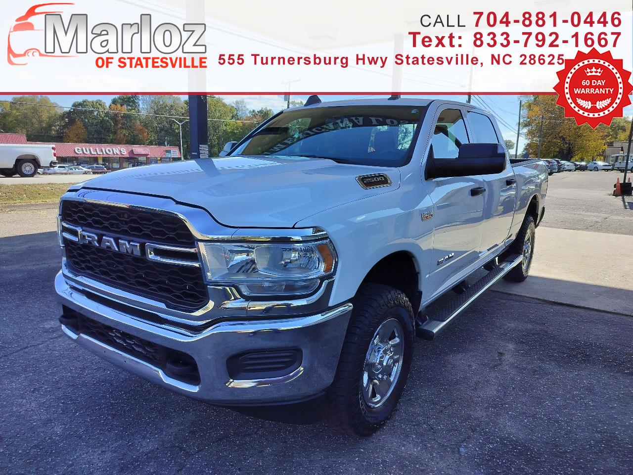 2021 RAM 2500 Tradesman 4x4 Crew Cab 6'4" Box