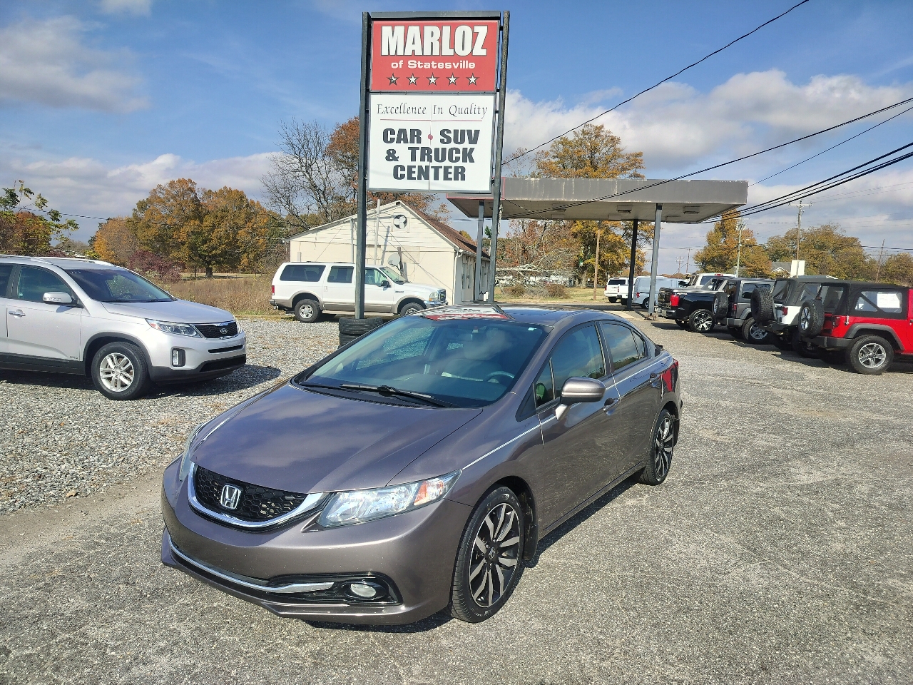 2014 Honda Civic Sedan 4dr CVT EX-L w/Navi