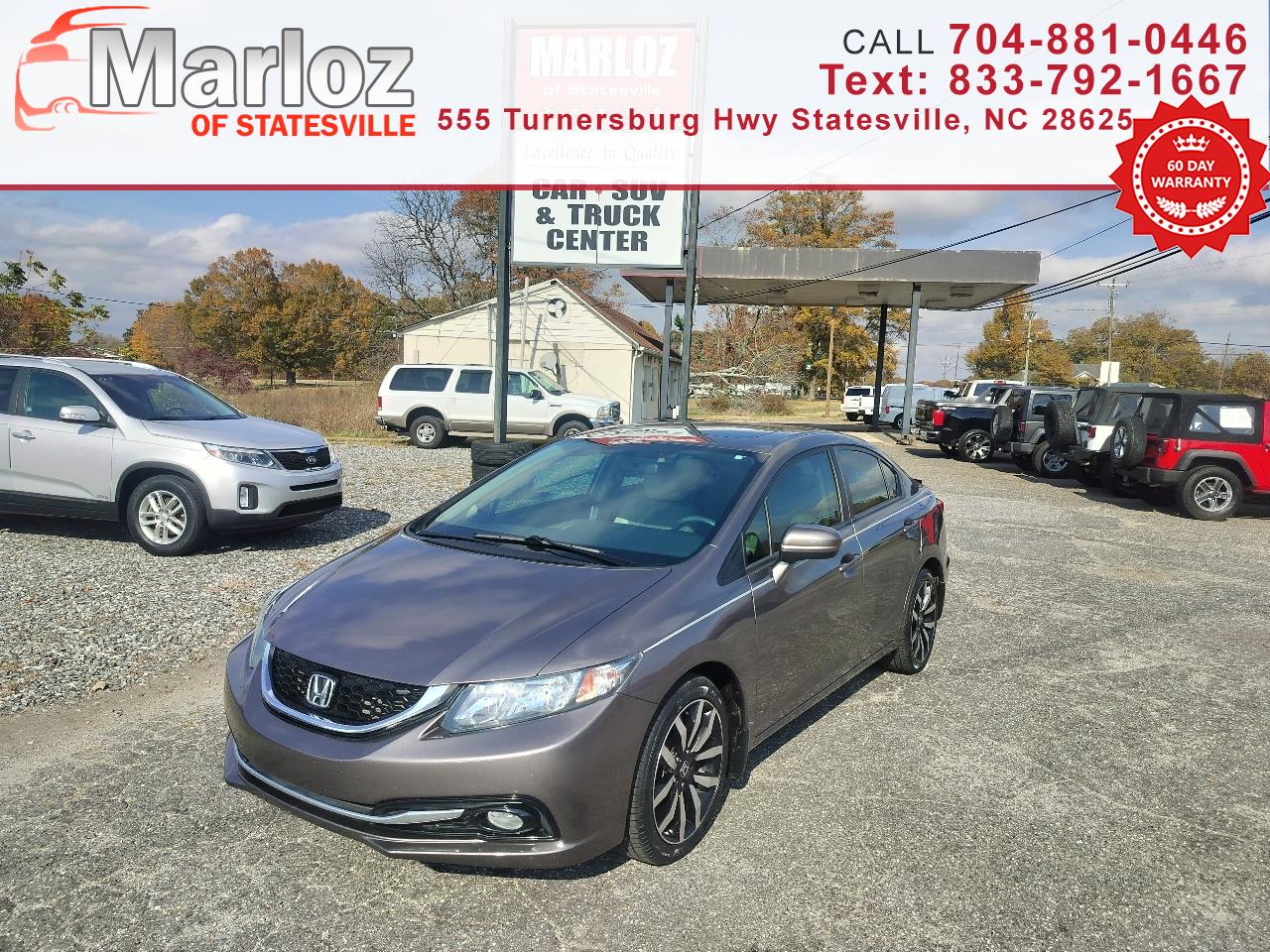 2014 Honda Civic Sedan 4dr CVT EX-L w/Navi