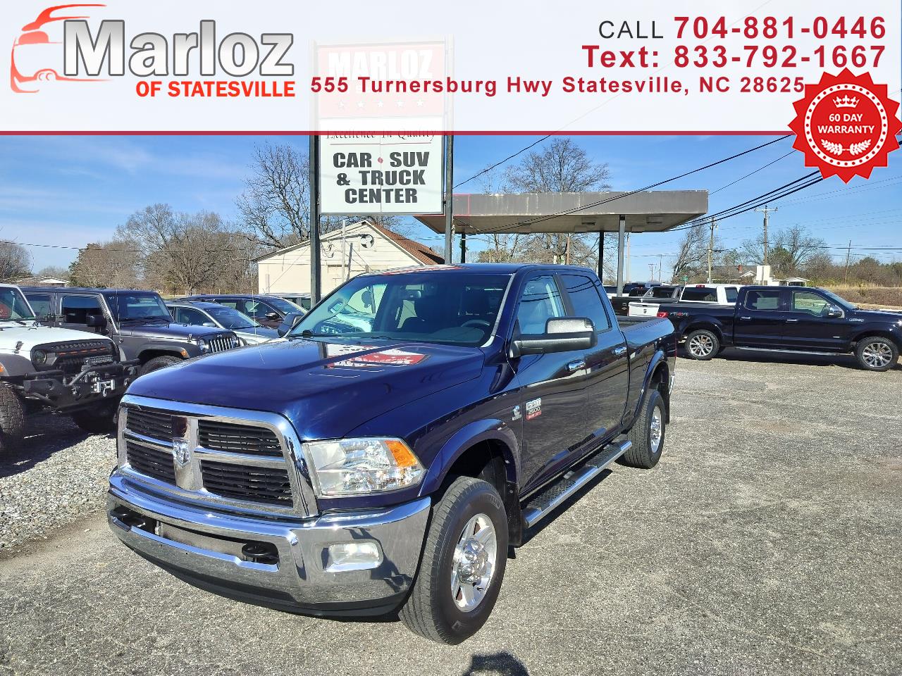 RAM 2500 4WD Crew Cab 149" Laramie 2012