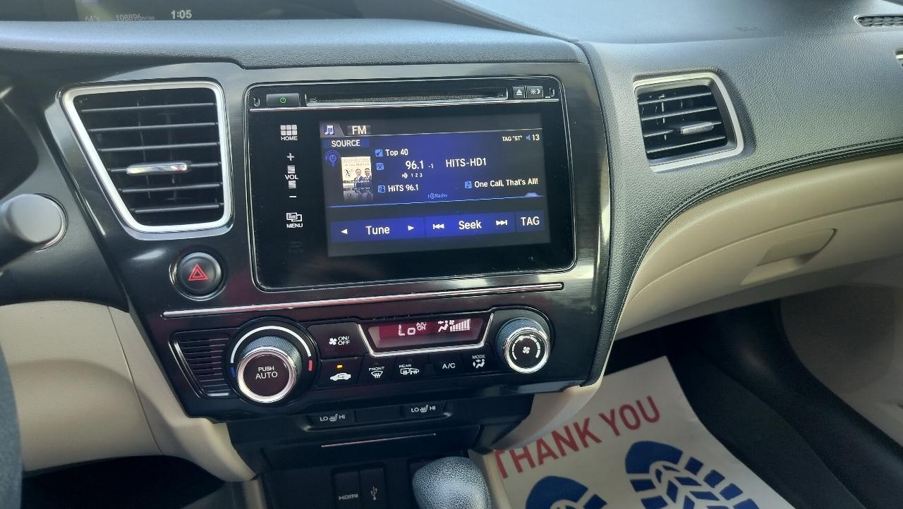 Honda Civic Sedan 4dr CVT EX-L 2014