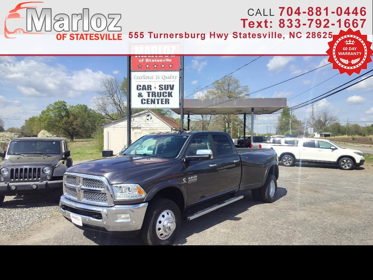 RAM 3500 4WD Crew Cab 169" Laramie 2016