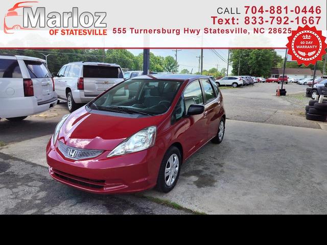 Red 2009 Honda Fit Hatchback Automatic