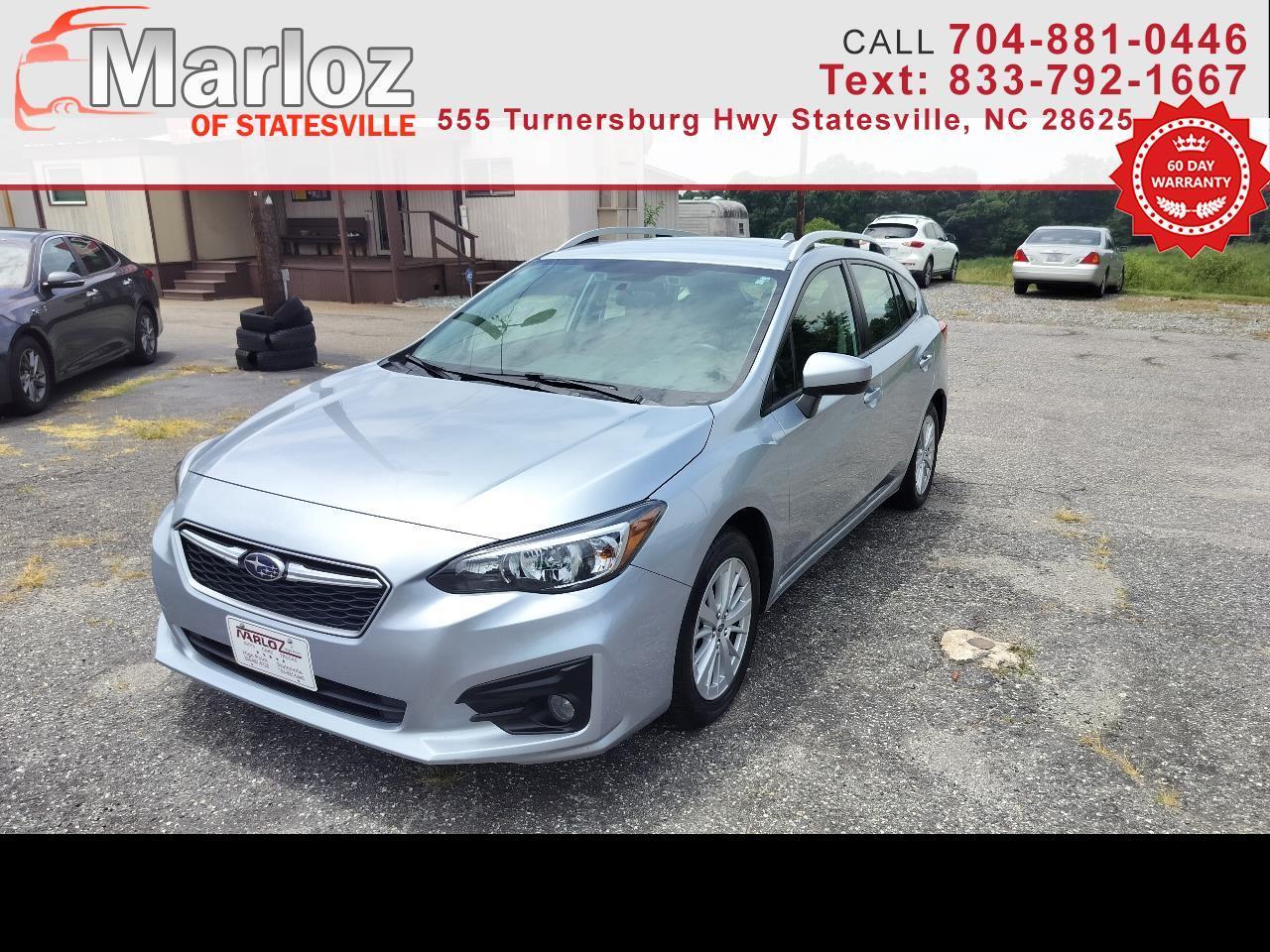 2018 Subaru Impreza 2.0i Premium 5-door CVT