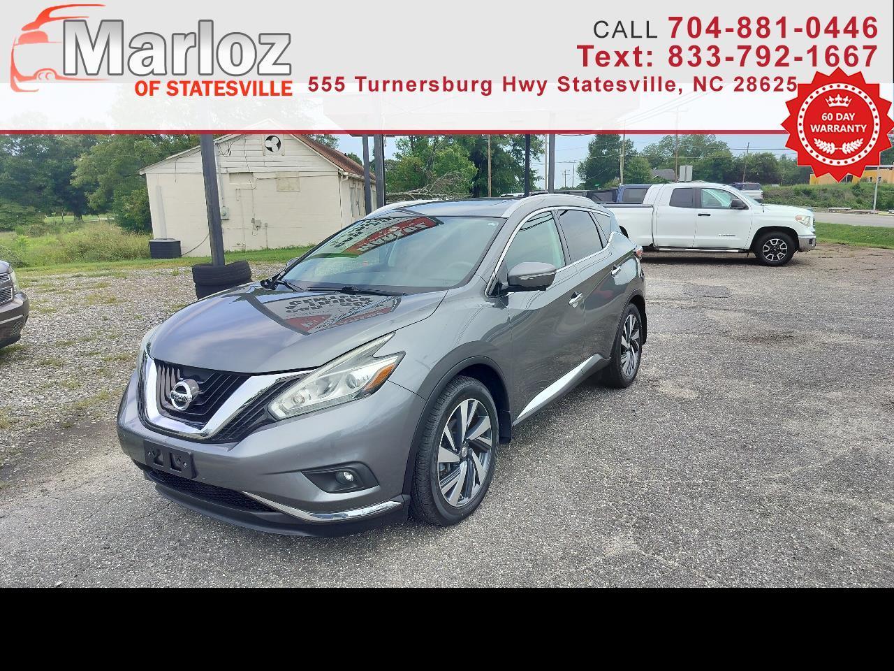 2015 Nissan Murano AWD 4dr Platinum