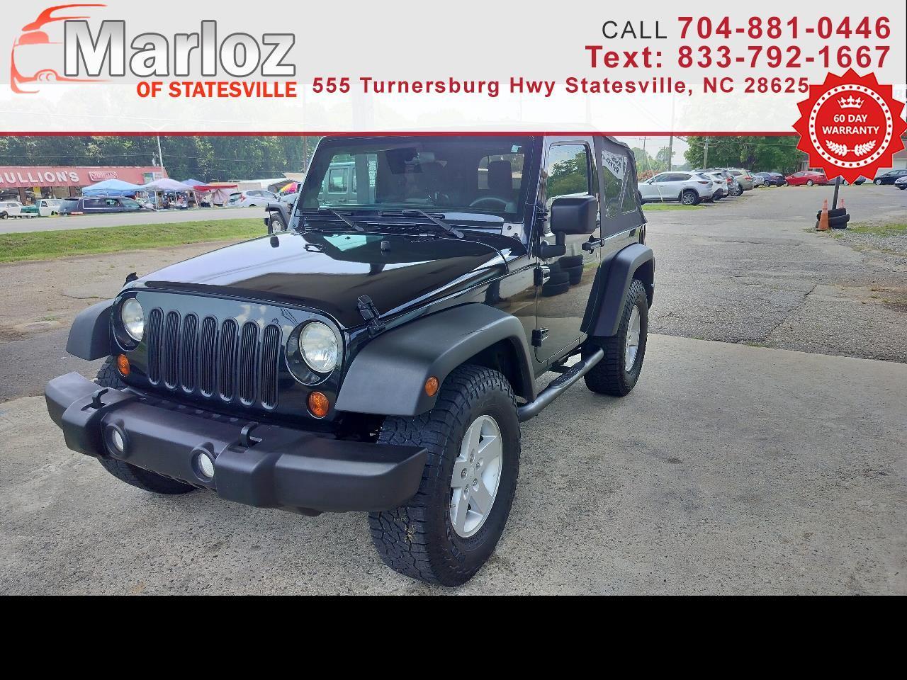 Jeep Wrangler 4WD 2dr Sport 2012