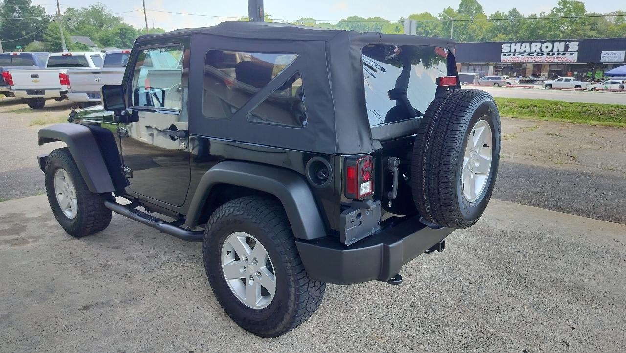 Jeep Wrangler 4WD 2dr Sport 2012