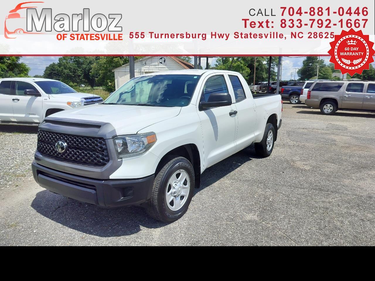 Toyota Tundra 2WD SR Double Cab 6.5' Bed 4.6L (Natl) 2019